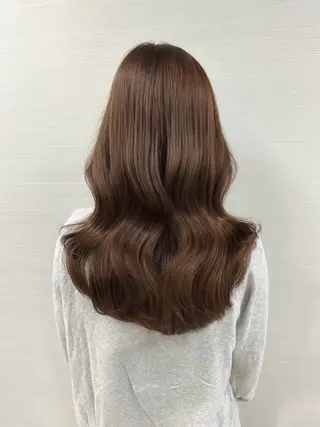ミディアム カラー 韓国ヘア 店長NEGIのヘアスタイル