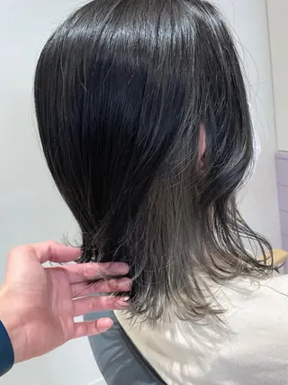 ミディアム カラー 新宿御苑前/新宿 Ryuseiのヘアスタイル