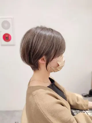 ショート 【似合わせ・レイヤー ・パーマ】海気のヘアスタイル