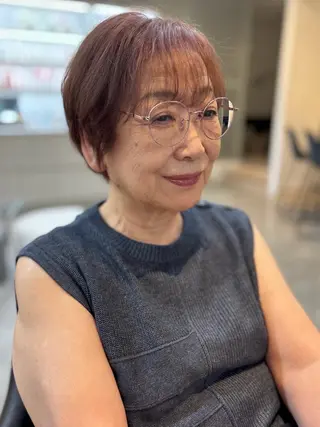 ショート 札幌美容室♡西塔 瑠音🎀のヘアスタイル