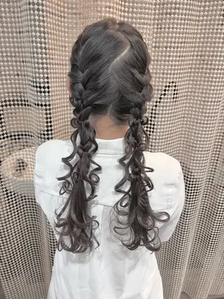 ロング rinrin 天文館のヘアスタイル