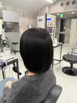 ミディアム カラー メンズ ☁️かずき☁️青.紫 推し活カラー💫のヘアスタイル