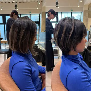 ショート 大人ショート特化/ カットモデル/表参道のヘアスタイル