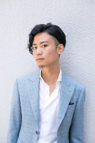 ショート カラー パーマ メンズ キッズ 伊藤 祐介のヘアスタイル
