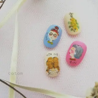 ネイル 🥀ネイルサロン cotonコトン🥀のネイルデザイン