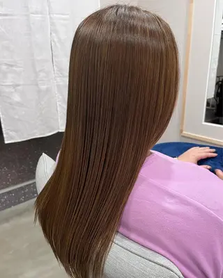 ロング カラー liL  hair サトウリョウタのヘアスタイル