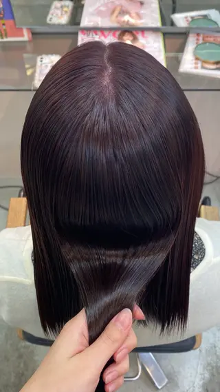 yuumi／透明感 カラー♩のヘアスタイル