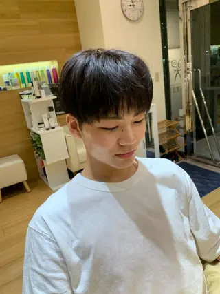 ショート カラー メンズ 全国1位🥇世界5位 小野田　礼花のヘアスタイル