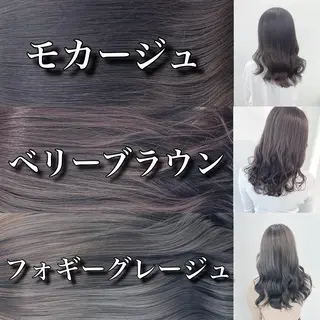 ミディアム 韓国ヘア指名率 No. 1小堀京介のヘアスタイル