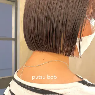 ショート センターパート/ 暖色カラーayuのヘアスタイル