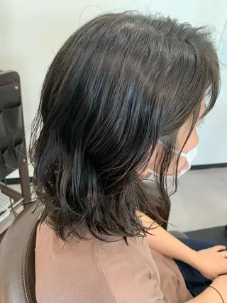 パーマ 境 菜摘のヘアスタイル