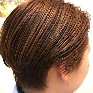 ショート カラー 代官山 ボブヘアーのヘアスタイル