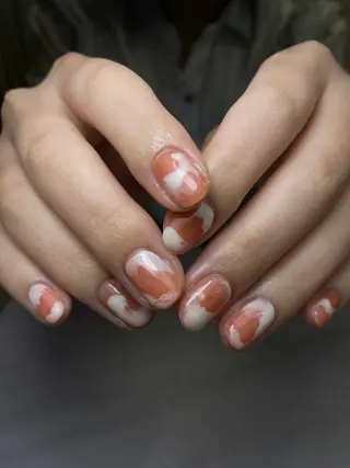 ネイル 草加ニュアンスネイル 🌚hersのネイルデザイン