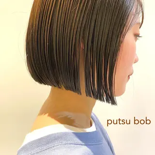 ショート カラー センターパート/ 暖色カラーayuのヘアスタイル