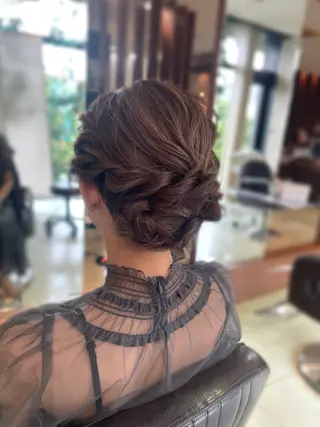 ロング 下村 和香奈のヘアスタイル