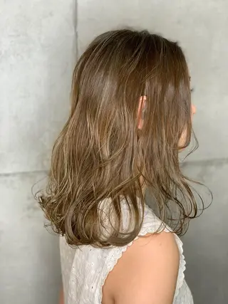 ミディアム カラー ヘアアレンジ 池袋艶髪職人🌈😇 ✨店長✨小林優太✨のヘアスタイル