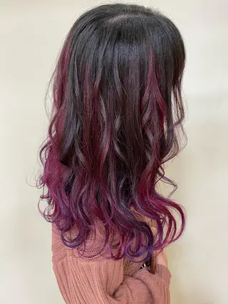 カラー SALOWIN栄 高須大貴のヘアスタイル