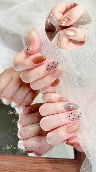 ネイル YUMI ニュアンスnailsのネイルデザイン