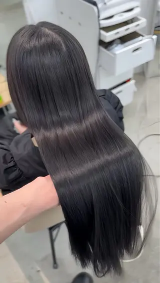 ロング パーマ レイヤー/ハッシュ カットHARUのヘアスタイル