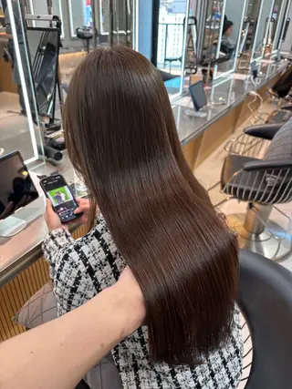 ロング カラー 【博多髪質改善】 吉村　清志のヘアスタイル