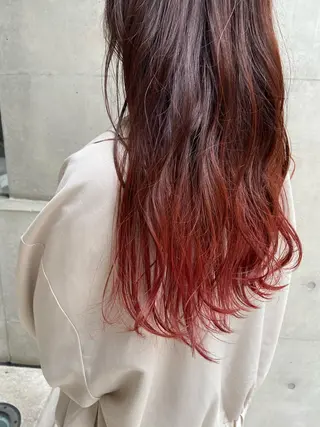 ロング なつめ🐶ショート ベージュカラーのヘアスタイル