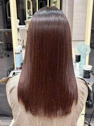 セミロング 💖ボブ/髪質改善 顔周りレイヤー/ユイのヘアスタイル