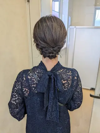 ショート ヘアアレンジ miku ヘアセット/着付けのヘアスタイル