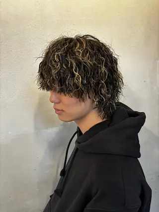 パーマ メンズ bijou chiharuのマツエク・マツパデザイン