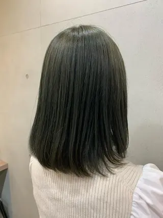 ミディアム おせ ちさとのヘアスタイル