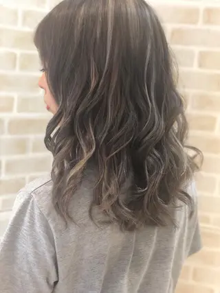 セミロング カラー Ash 武蔵境店のヘアスタイル