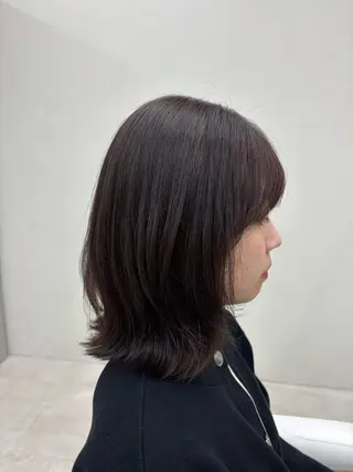 カラー 𝗆𝗂𝗒𝗎 🐈‍⬛🎀のヘアスタイル