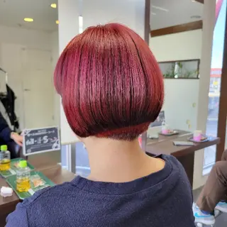 ショート 遠藤 史秋のヘアスタイル