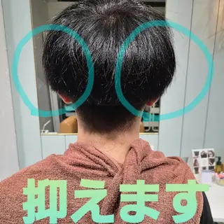 メンズ 隈元 光のヘアスタイル