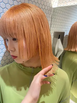 ミディアム カラー fit /HONOKAのヘアスタイル