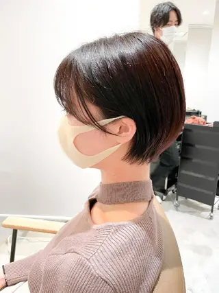 ショート TLUUS所属・髪質改善:クロスパー マ特化型⭐中西雄大✂のヘアスタイル