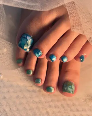 ネイル 金森 真以のネイルデザイン