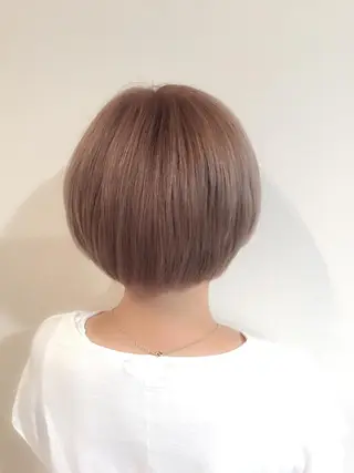 ショート ミディアム カラー 土井 浩輔のヘアスタイル