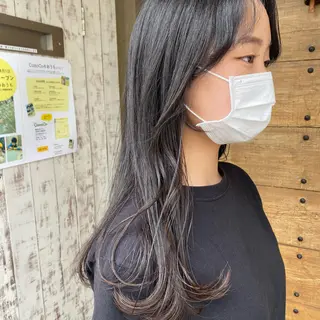 ロング カラー 谷九/天王寺/上本町 ショート/ボブ/北川のヘアスタイル