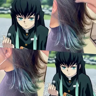 カラー 推しカラー オタク美容師 山本のヘアスタイル