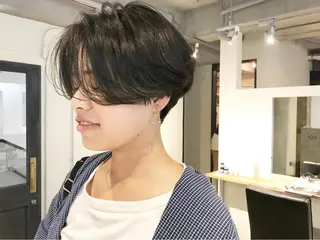 ショート カラー 坂本 裕介/パーマのヘアスタイル