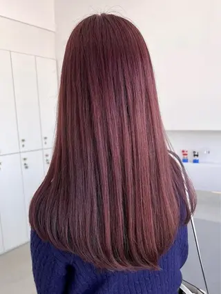 ロング カラー 🎨ハイトーン/ デザインカラー 内藤のヘアスタイル