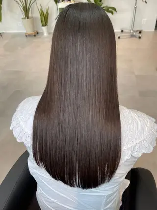 ロング 縮毛矯正/髪質改善 コヤマのヘアスタイル