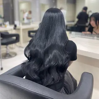 ロング カラー 🇰🇷韓国hair 🇰🇷wakaのヘアスタイル