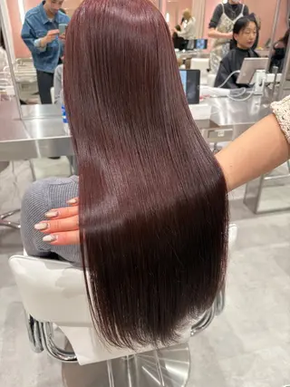 ロング 韓国ヘア🇰🇷/ レイヤーカット✂︎のヘアスタイル