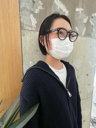 ショート 垢抜けボブ/SAHO /OAK溝の口のヘアスタイル