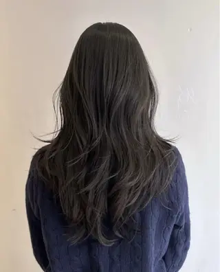 ロング 名古屋/大須/ カットモデル/なつみのヘアスタイル
