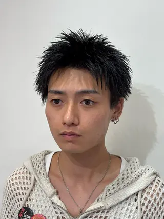 ショート メンズ 【店長】メンズ職人 短髪　ハイトーン🔥のヘアスタイル