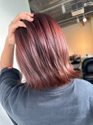 ミディアム うる艶カラー美容師 ayumiのヘアスタイル