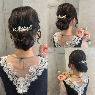 ロング ヘアアレンジ 美髪× ヘアセット✨Araiのヘアスタイル