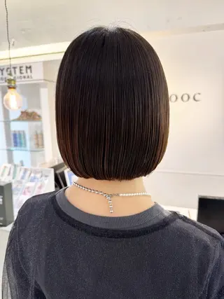 ショート ボブウルフ／ボブ Satsuki【名駅のヘアスタイル